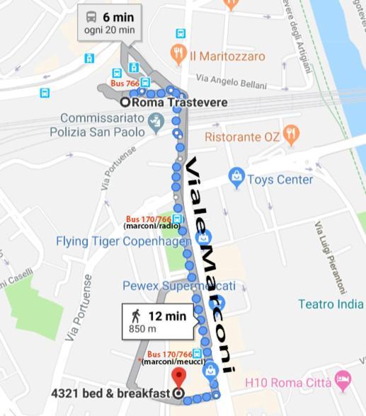 4321 Stazione Trastevere * Rom